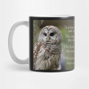 Wise Old Owl Mug